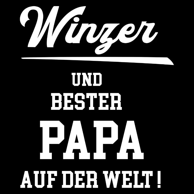 Winzer Bester Papa Vatertag Geburtstag Weinbauer