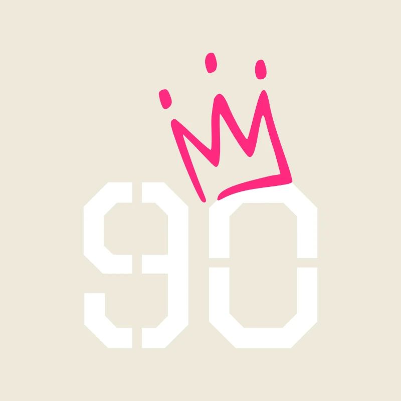 90 couronne - 90e anniversaire - cadeau