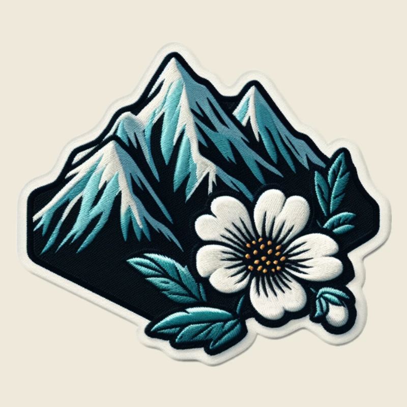 Alpen Aufnäher