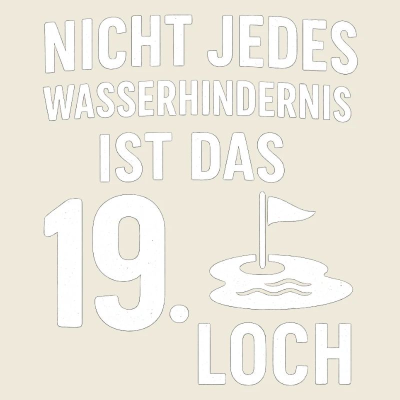 Clubhouse Calling - Golfsprüch mit Spritz