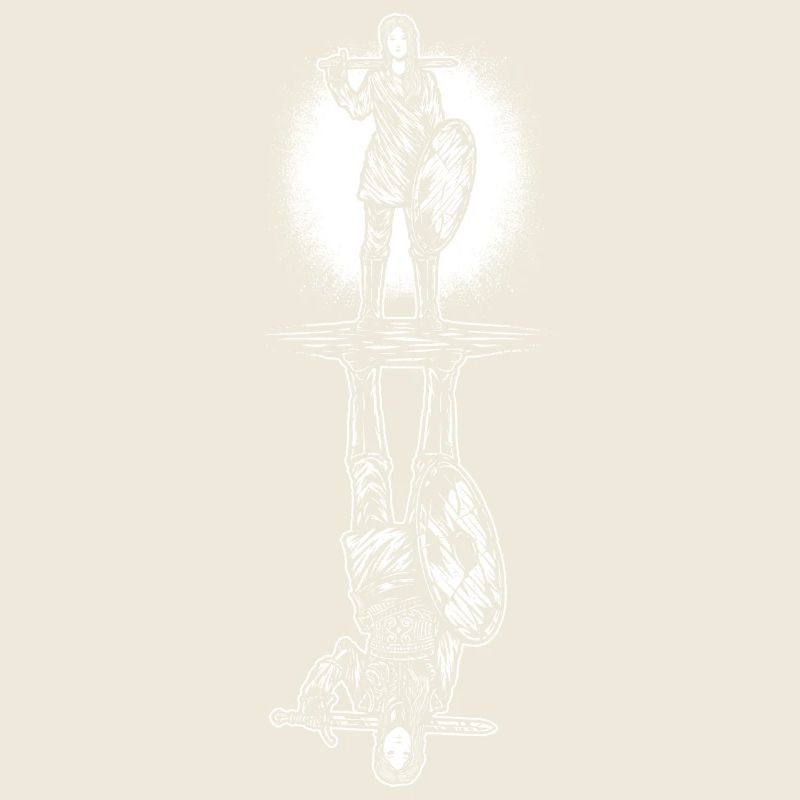 Schildmaid Spiegelbild