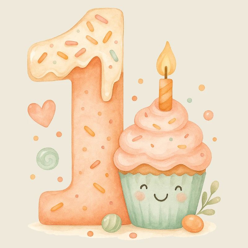 cupcake birthday / Geburtstag