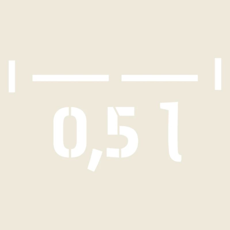 0,5 Liter Eichmarke - Pfälzer Maß