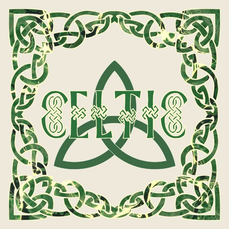 Celtic frame Celtic font E 226