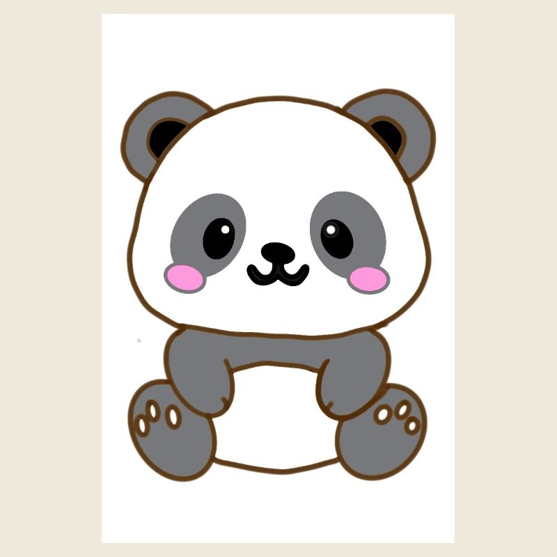 Panda kawaï 