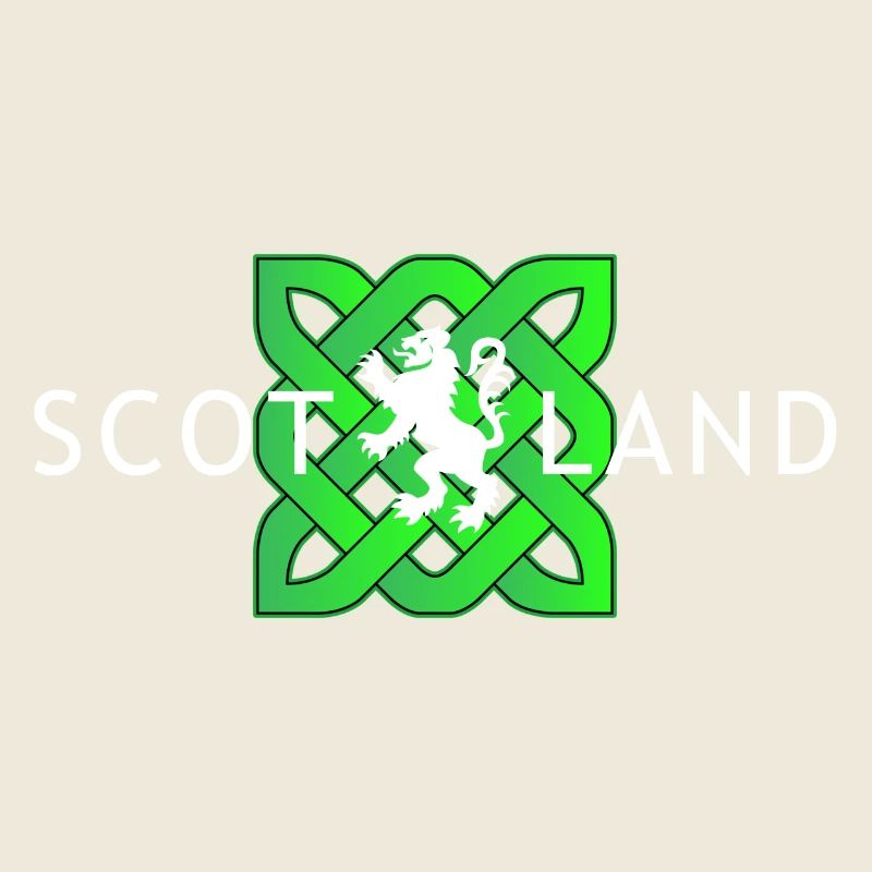 White Scotland Lion Rampant