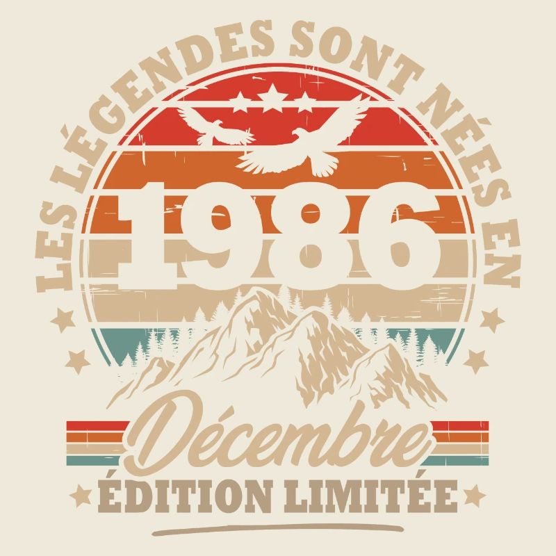 Birthday gift born in December 1986