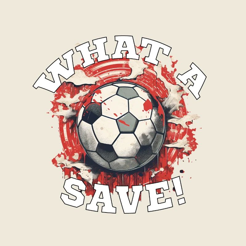 Fußball ball - What a Save!