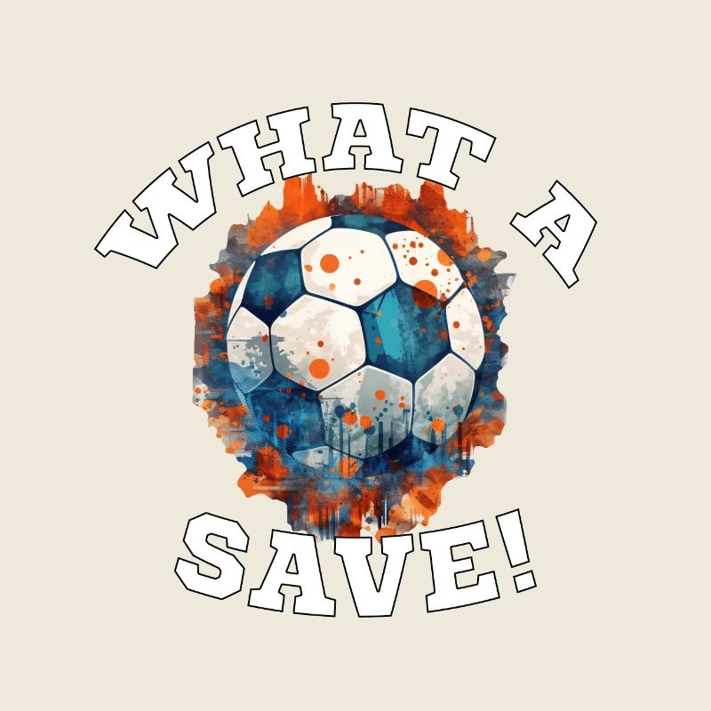 Fußball ball - What a Save!