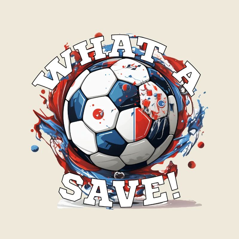 Fußball ball - What a Save!