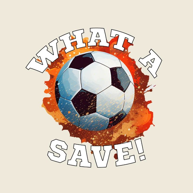 Fußball ball - What a Save!