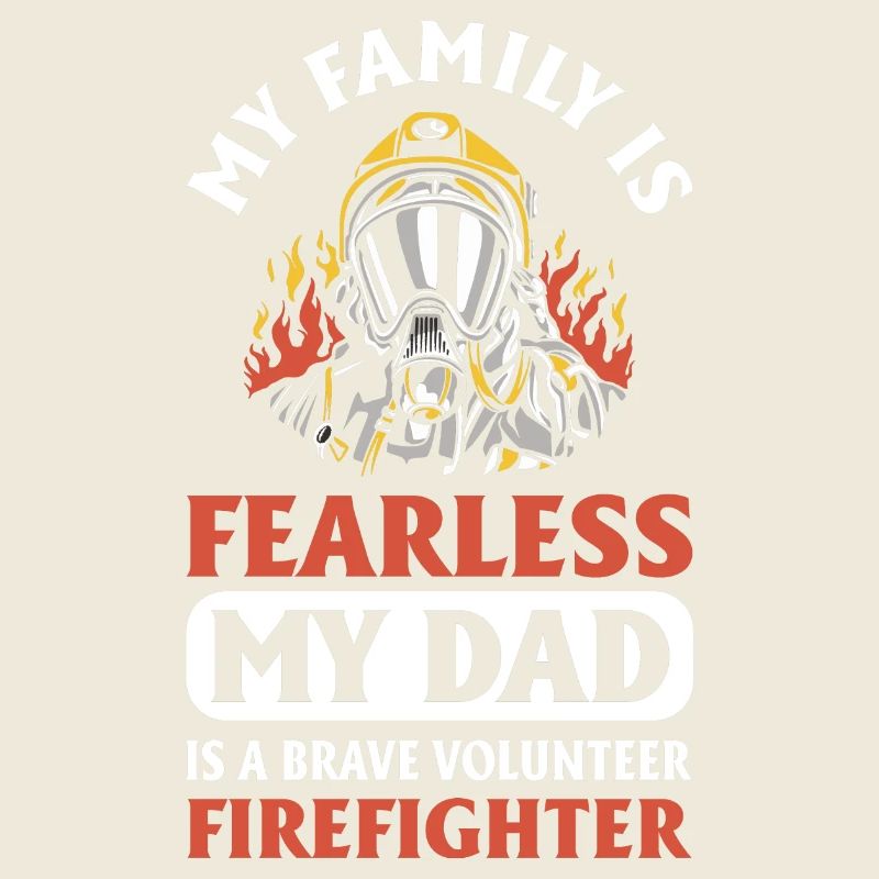Feuerwehrmann Dad freiwillige Feuerwehr