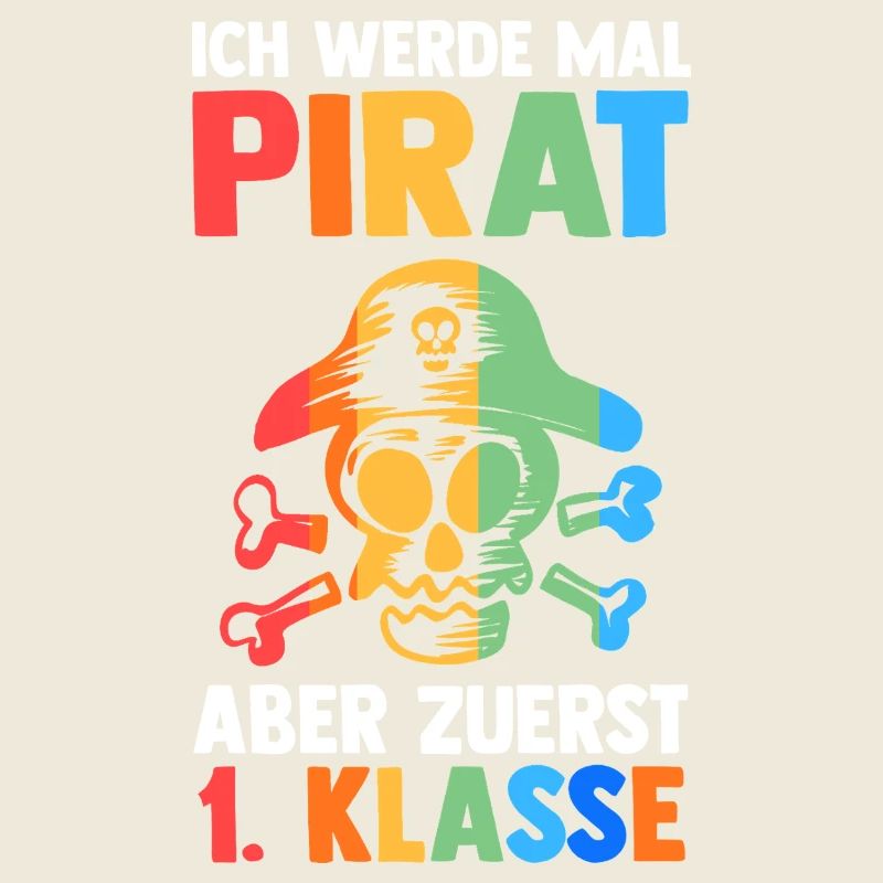 Pirate Première Primaire Inscription Écolier Enfant