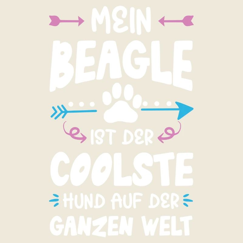 beagle hund spruch
