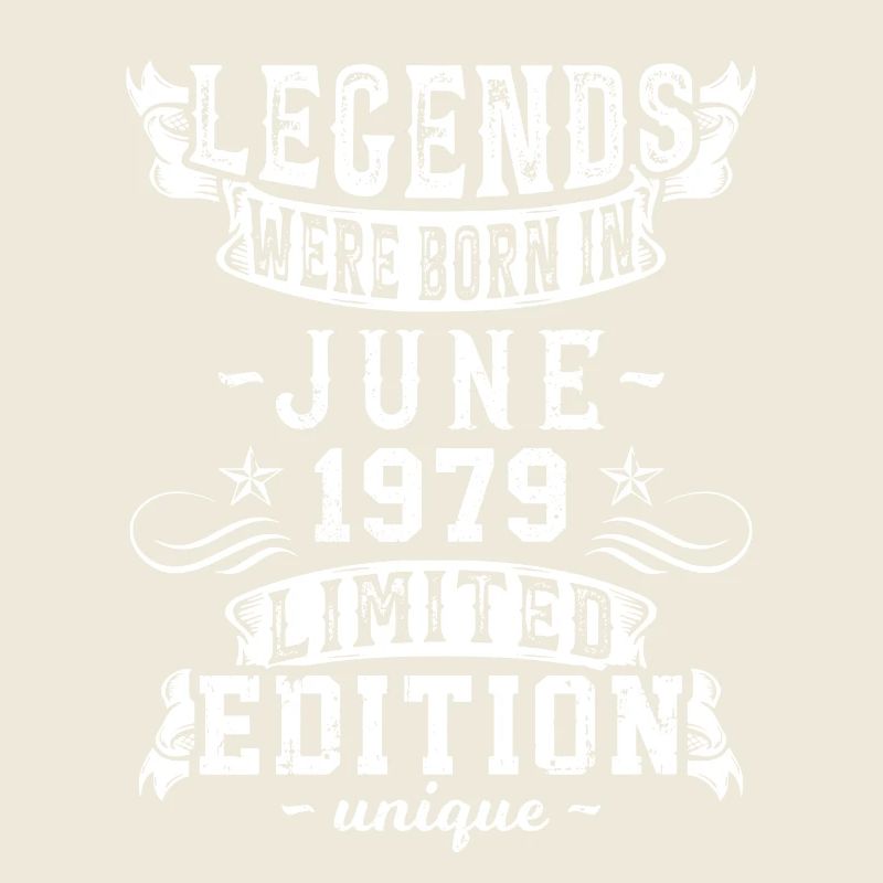 Birthday June 1979 Limited Edition Vintage