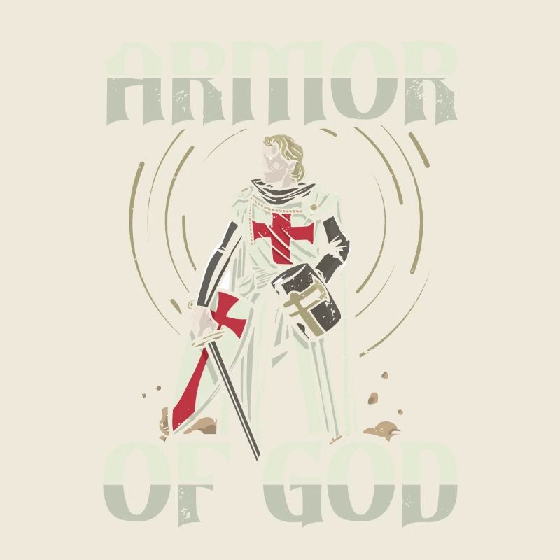 Armure de Dieu Templier Chevalier Foi Chrétienne