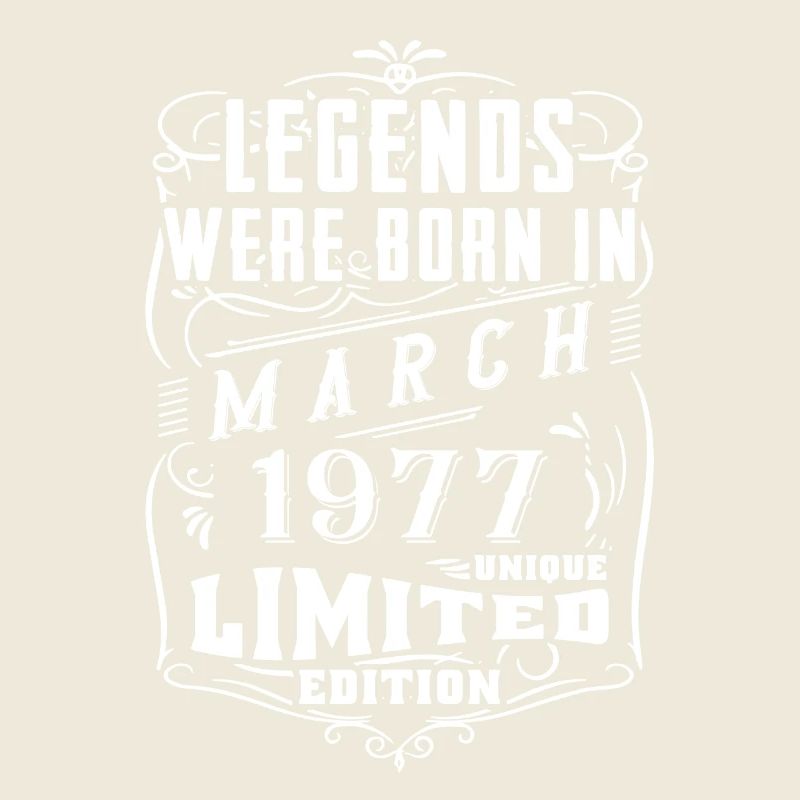 Anniversaire Mars 1977 Année Édition Limitée