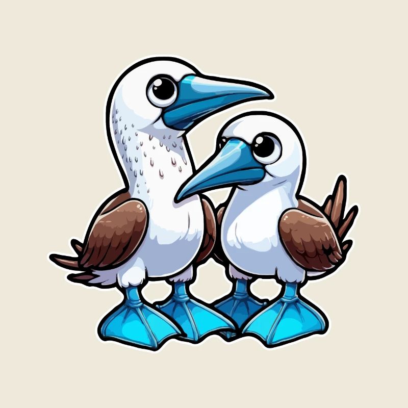 Bird Blue Footed Booby Birds Bird Gift