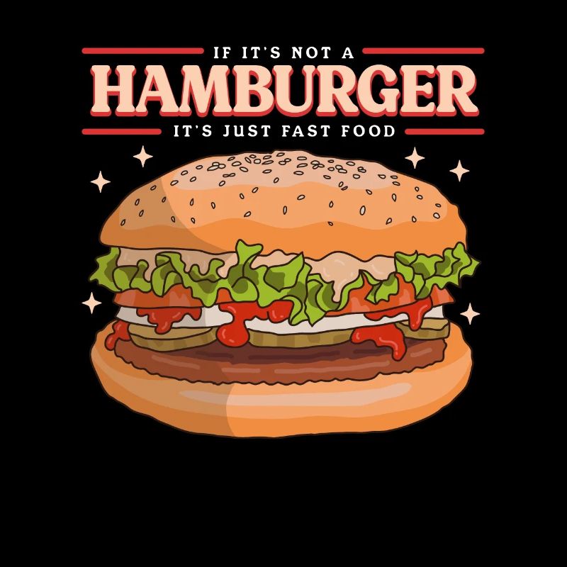 Restauration rapide de Hambourg | Burger Fast Food Cadeau