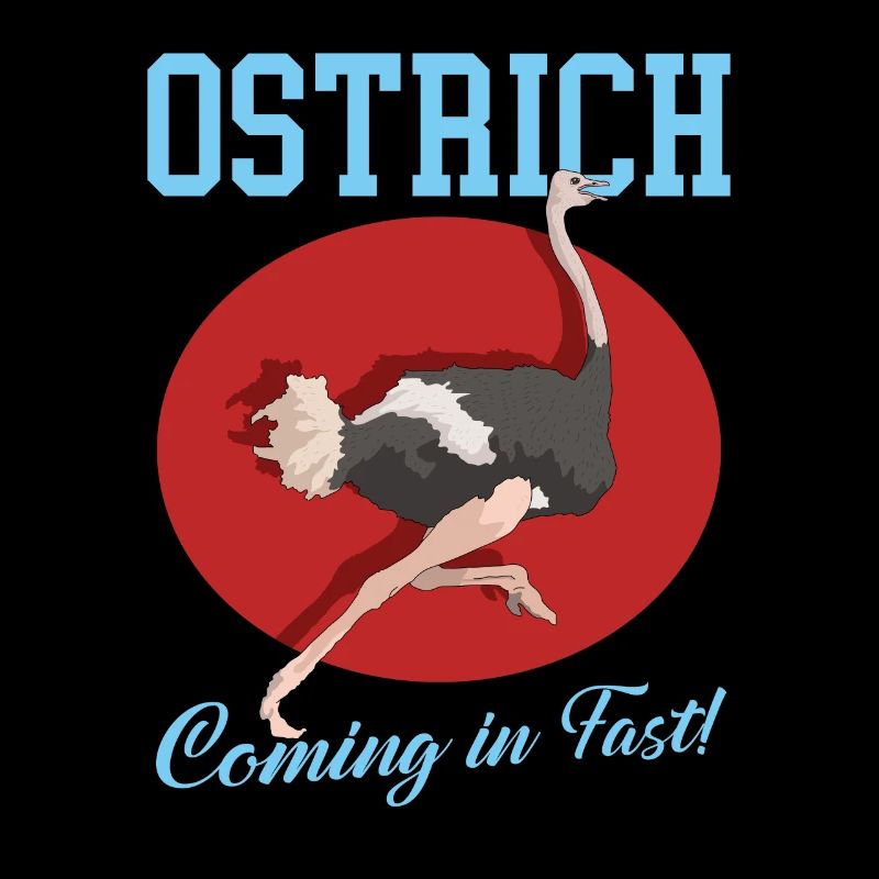 Strauß Vogel Strauße Straußenliebhaber Geschenk