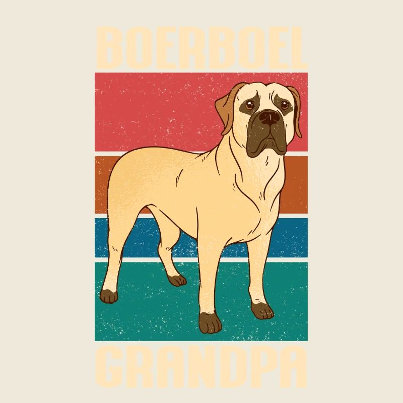 Boerboel Hunde Opa Hundebesitzer Geschenk