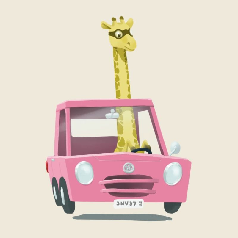 Giraffe car