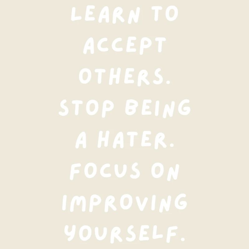 Learning acceptance, self-improvement