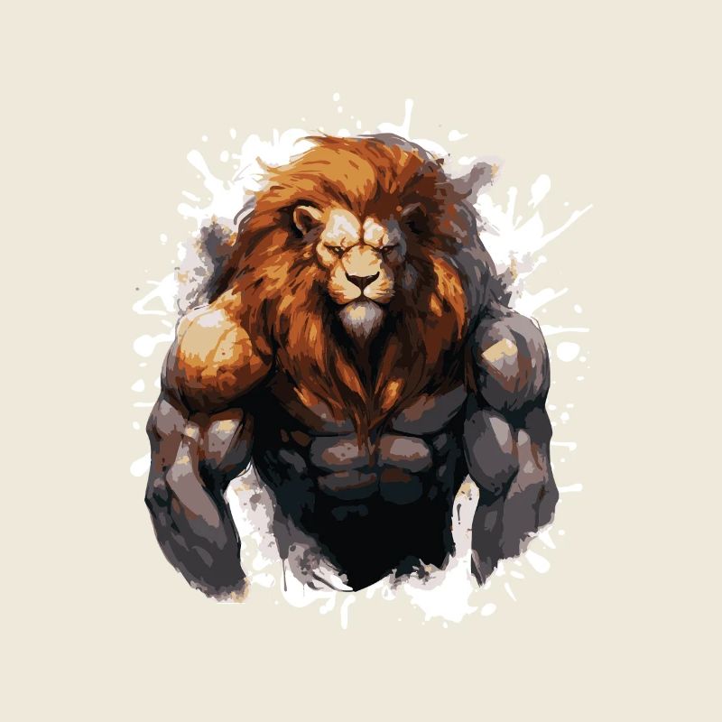 Muscles Lion