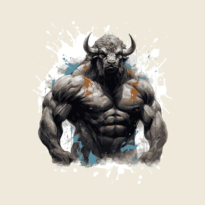 Musculation des muscles du bison