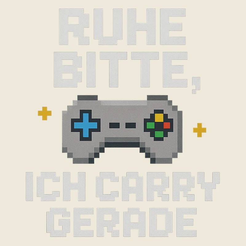 Ruhe Bitte Pixel Controller Grafik