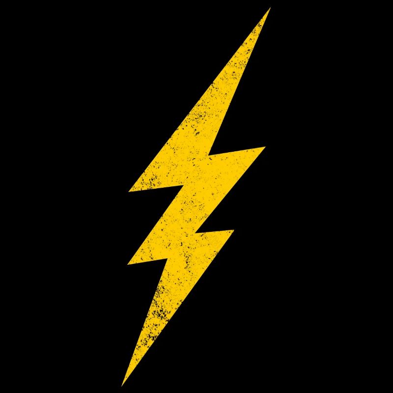 Energy flashDesign in yellow
