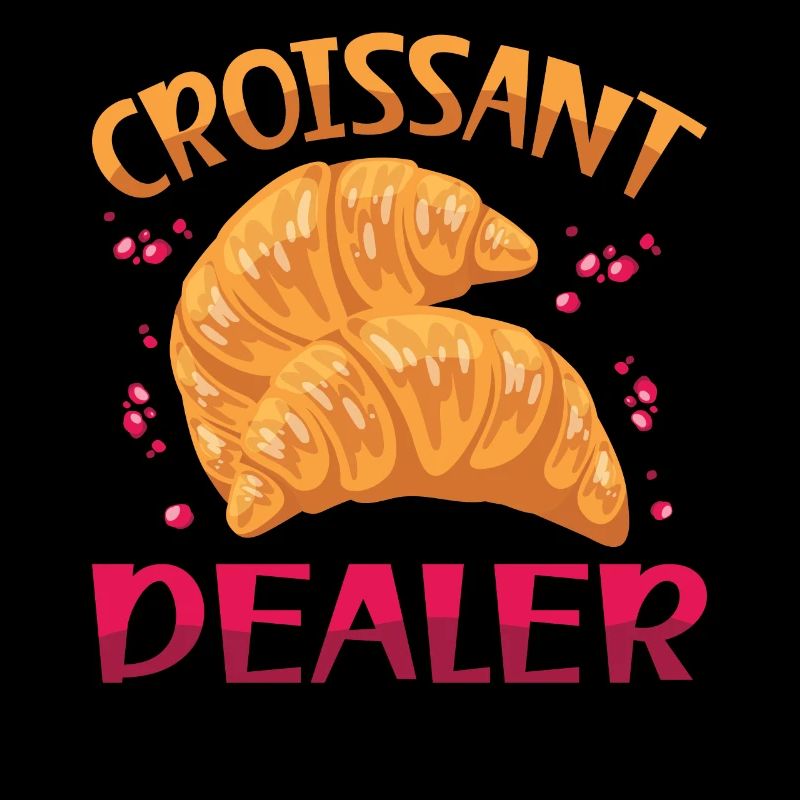 Croissant Dealer | Bake Tshirt |
