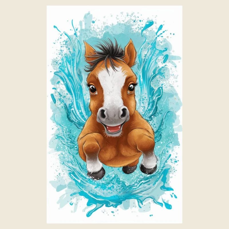 Small Floating Horse