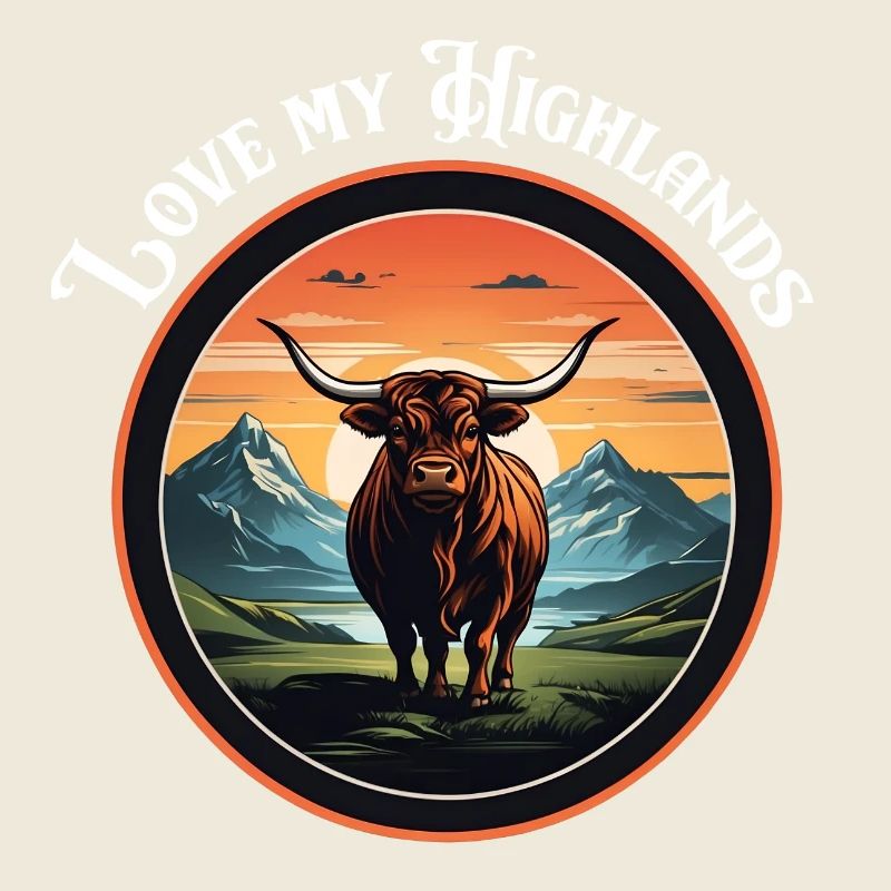Bœuf écossais des Highlands Love My Highlands