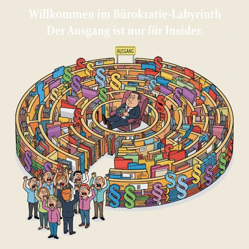 Bureaucracy labyrinth