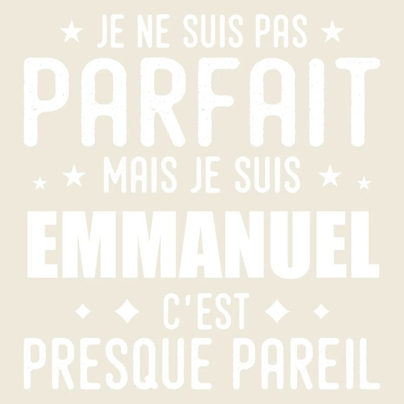 Emmanuel : authentique, imparfait, top, perfection