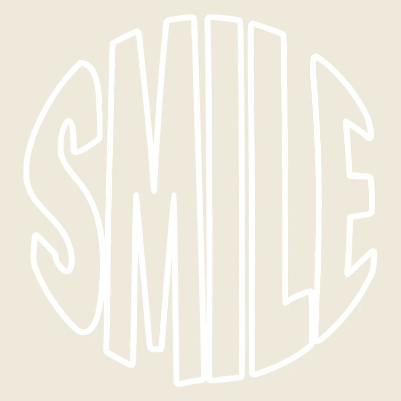 Lettrage clair avec des contours