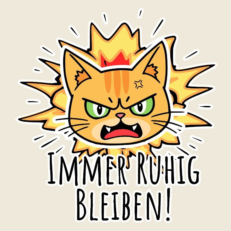 Don't panic, always stay calm! Cool Cat