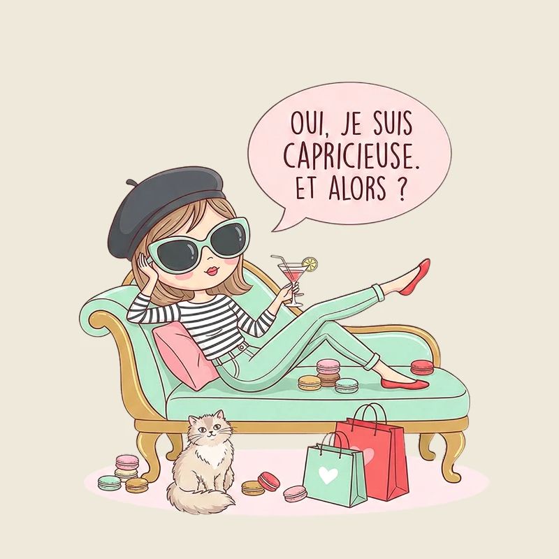 Ich bin launisch und so