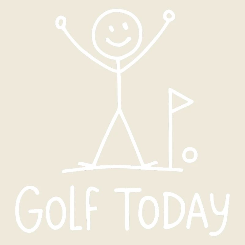 Golf Today Golfspieler Humor Geschenkidee Golfer