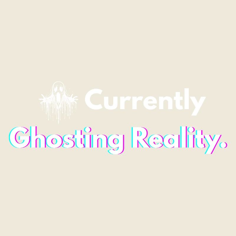 Aktuell Ghosting Reality Shirt