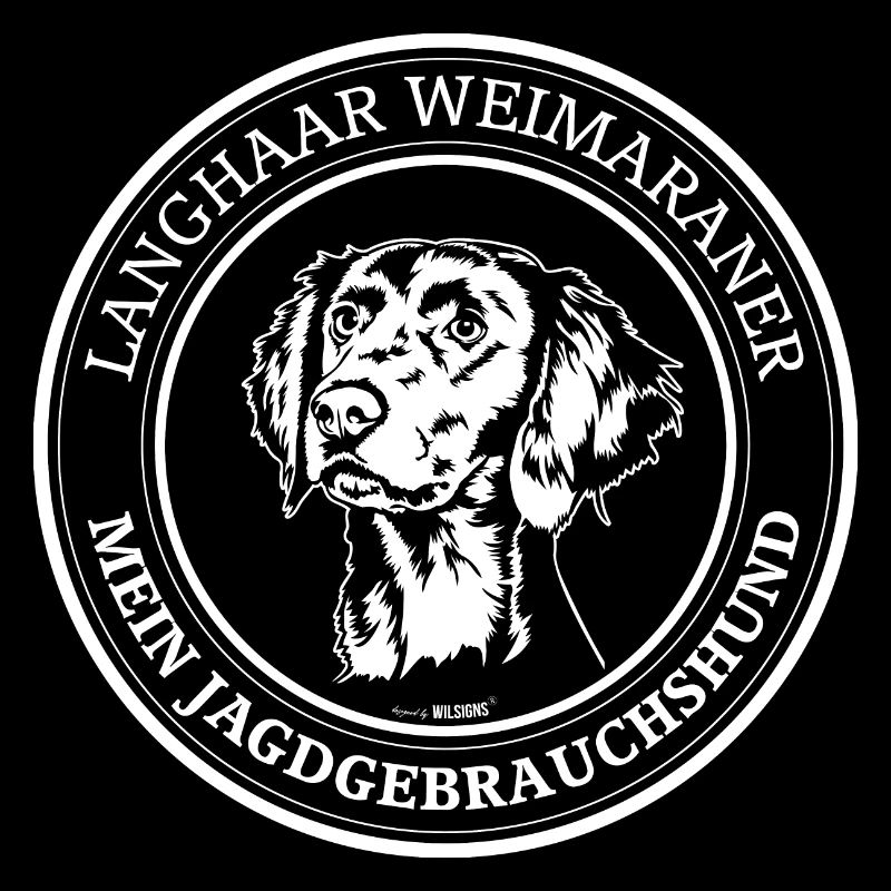 Langhaar Weimaraner Jagdgebrauchshund Wilsigns