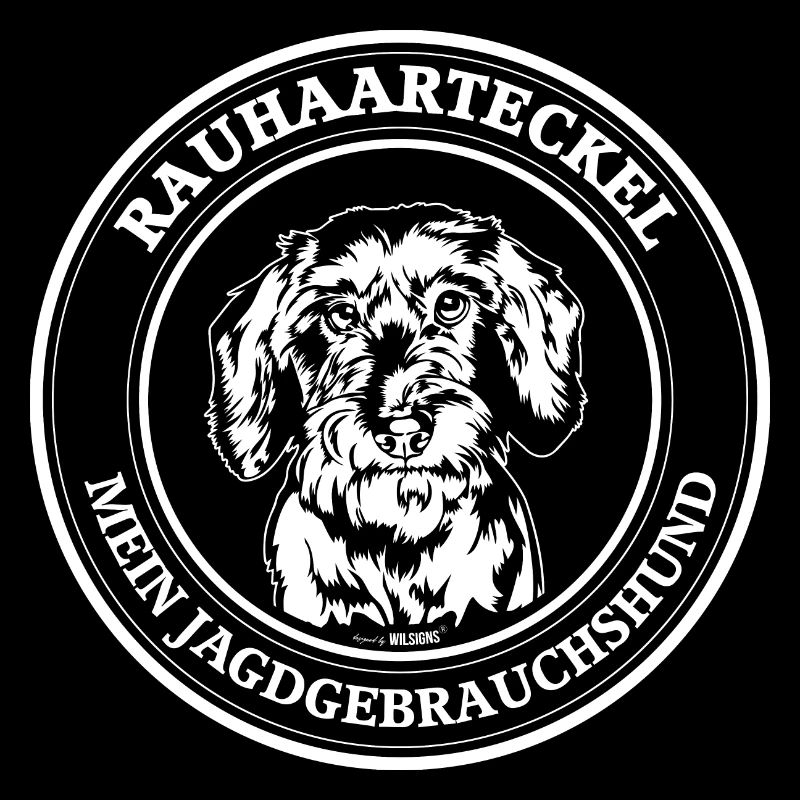 Rauhaarteckel Jagdgebrauchshund Jagdhund Wilsigns