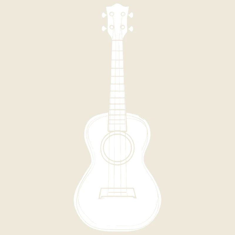Dessin d’instrument de ukulélé