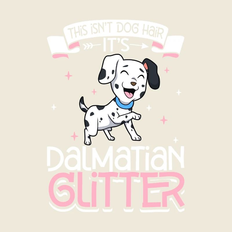 Dalmatian Glitter