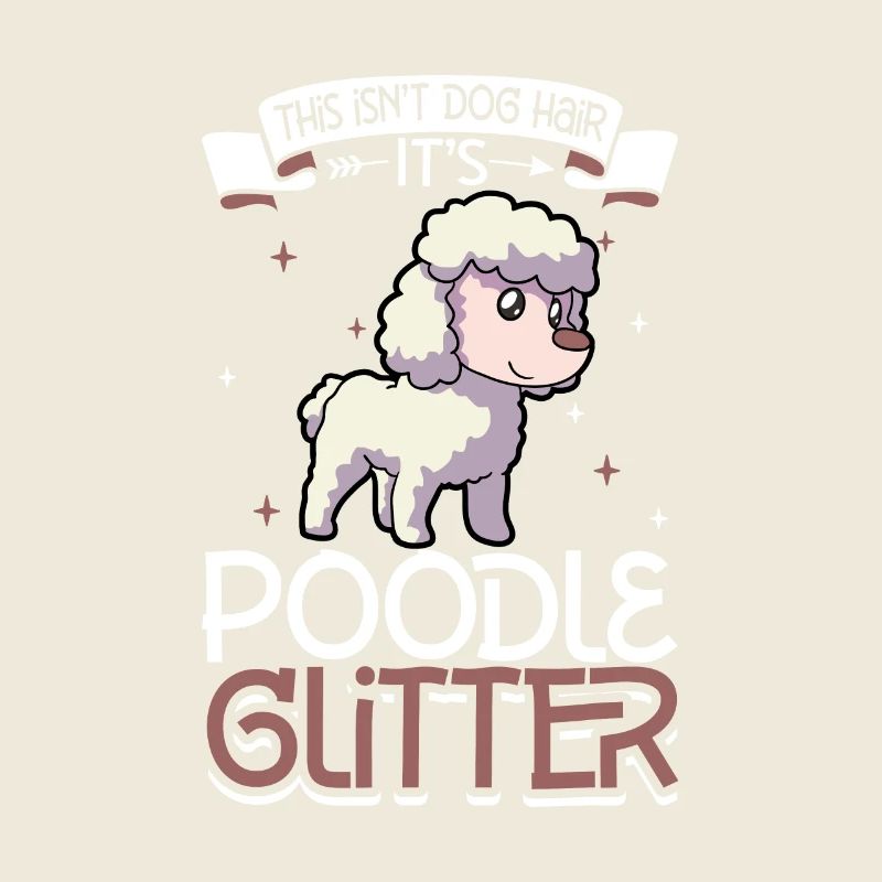 Poodle Glitzer