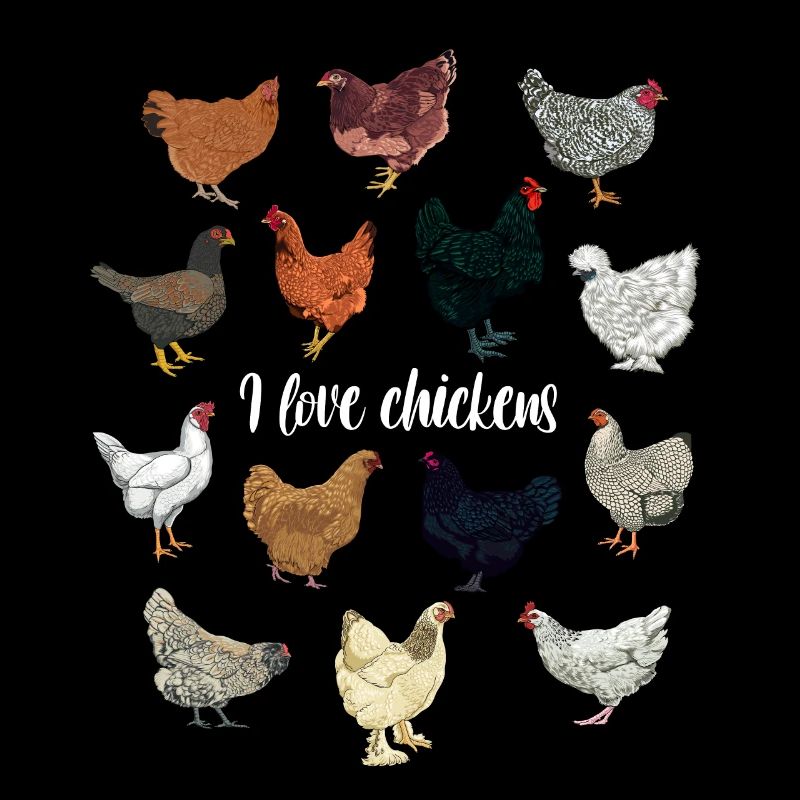 Ich liebe Hühner