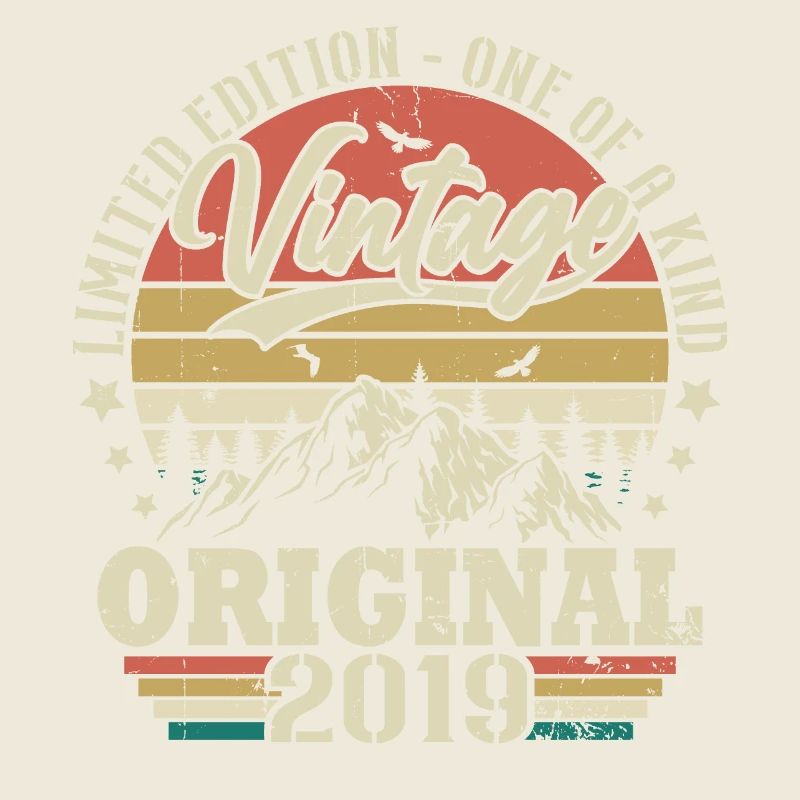 Original Vintage Geburtstag Geschenkidee 2019