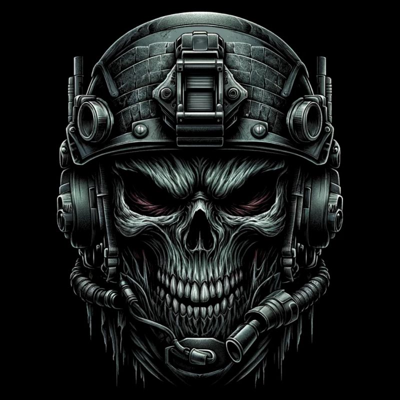 Commando's Skull