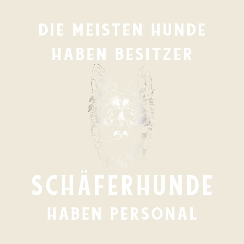 Lustiges Schäferhund Design